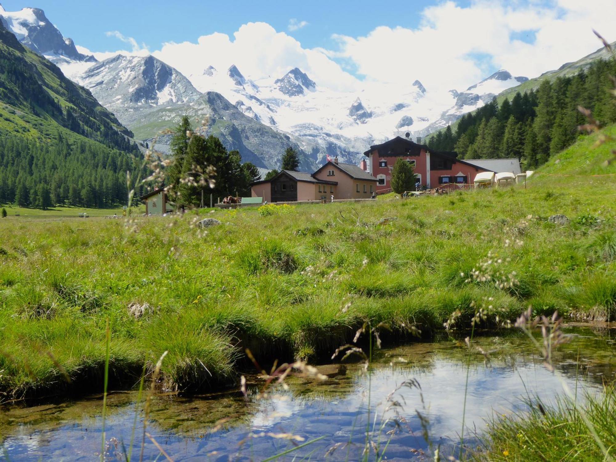 Hotel Roseg-Gletscher Pontresina Luaran gambar