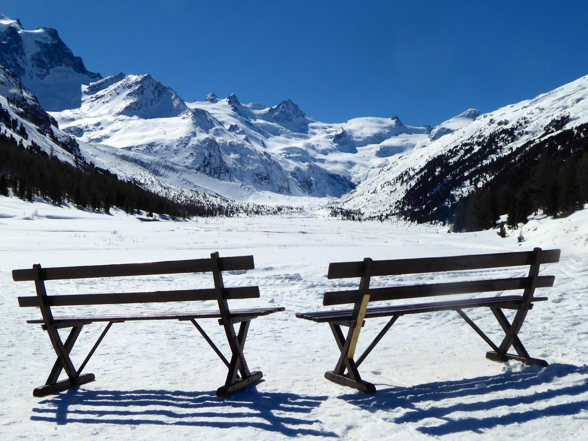 Hotel Roseg-Gletscher Pontresina Luaran gambar